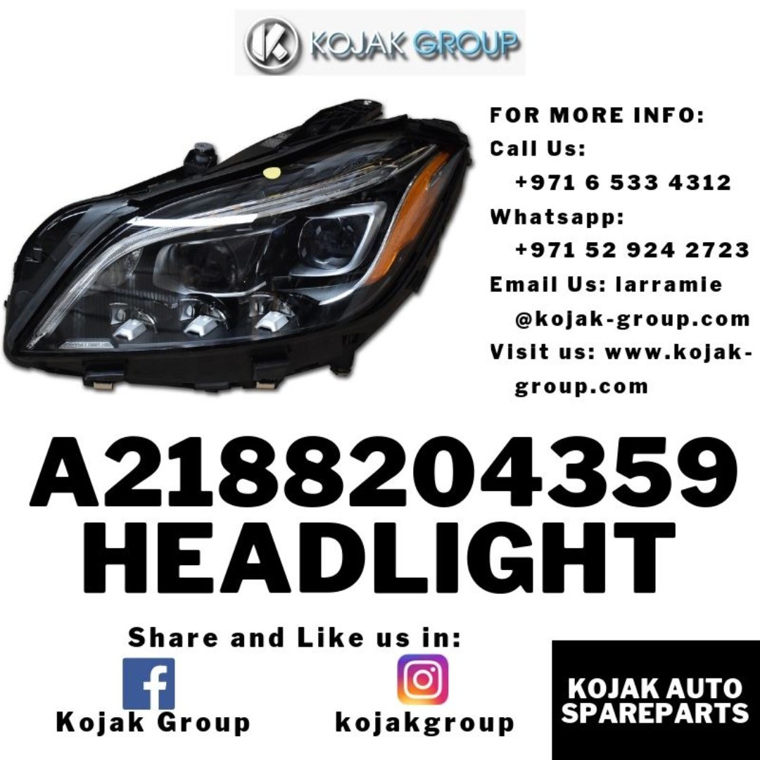 Headlight Right Mercedes-Benz CLS C218 LED