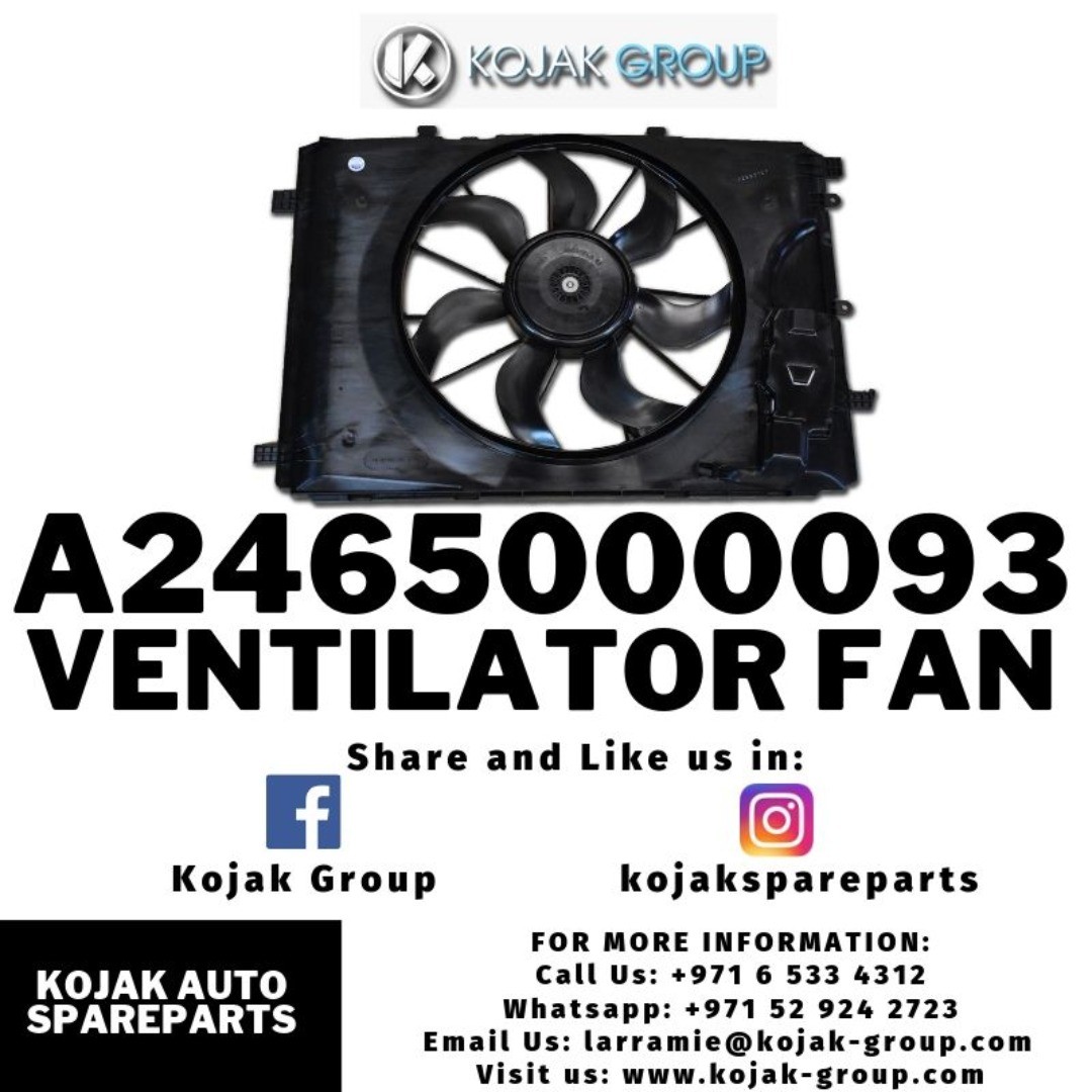 Mercedes-Benz Radiator Ventilator Fan Assembly