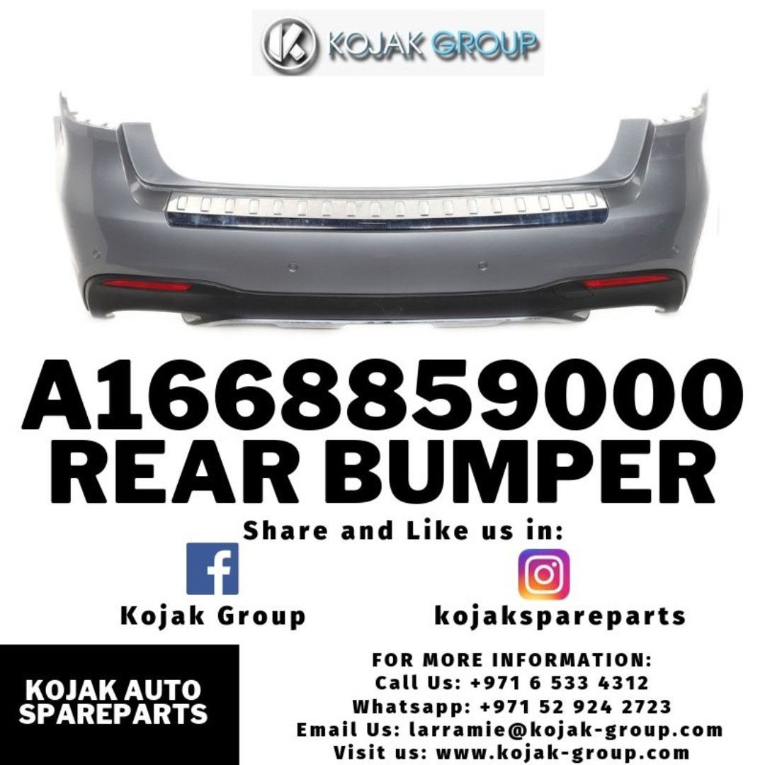 Rear Bumper Mercedes-Benz M-Class/GLE W166