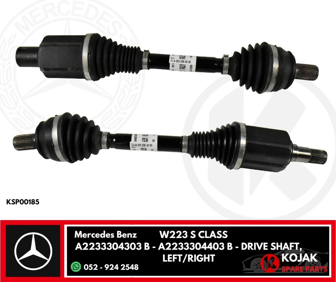 Mercedes Benz W223 S Class Drive Shaft (Left/Right)