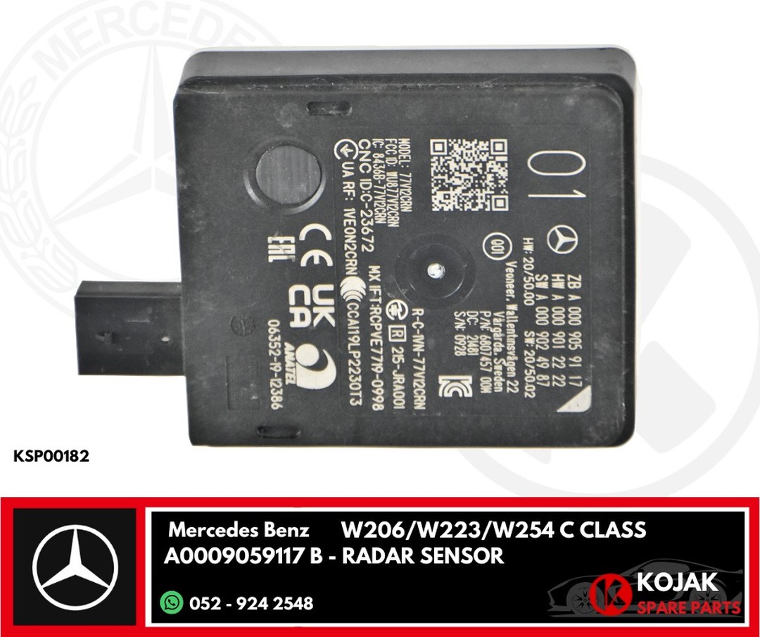 Mercedes-Benz Radar Sensor W206 W223 W254