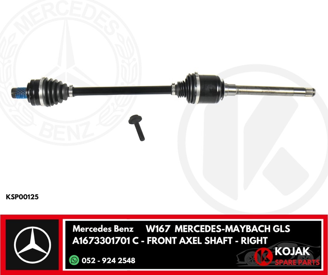 Front Axle Shaft Right Mercedes-Benz GLS W167