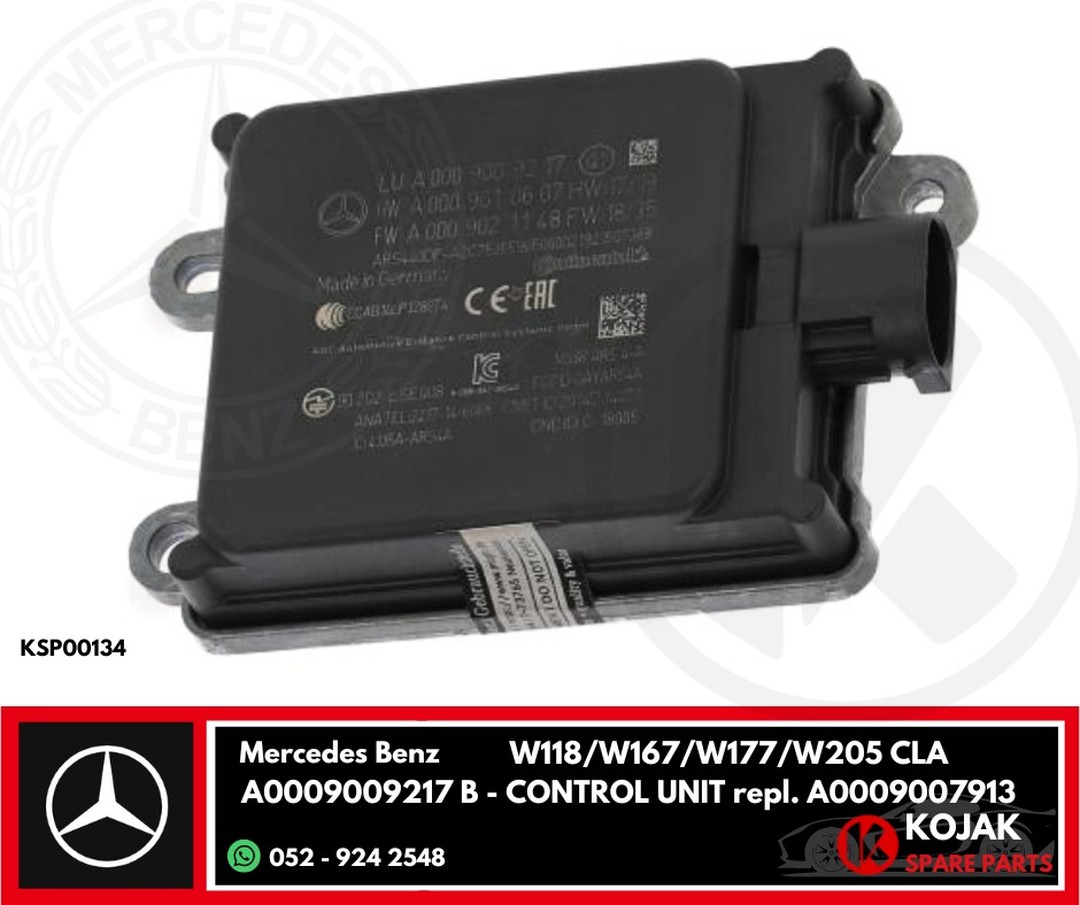 Mercedes Benz Control Unit A0009009217 B