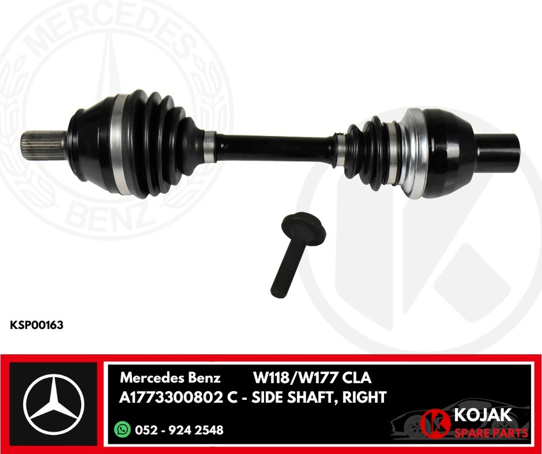 Mercedes-Benz W118/W177 CLA Right Side Shaft