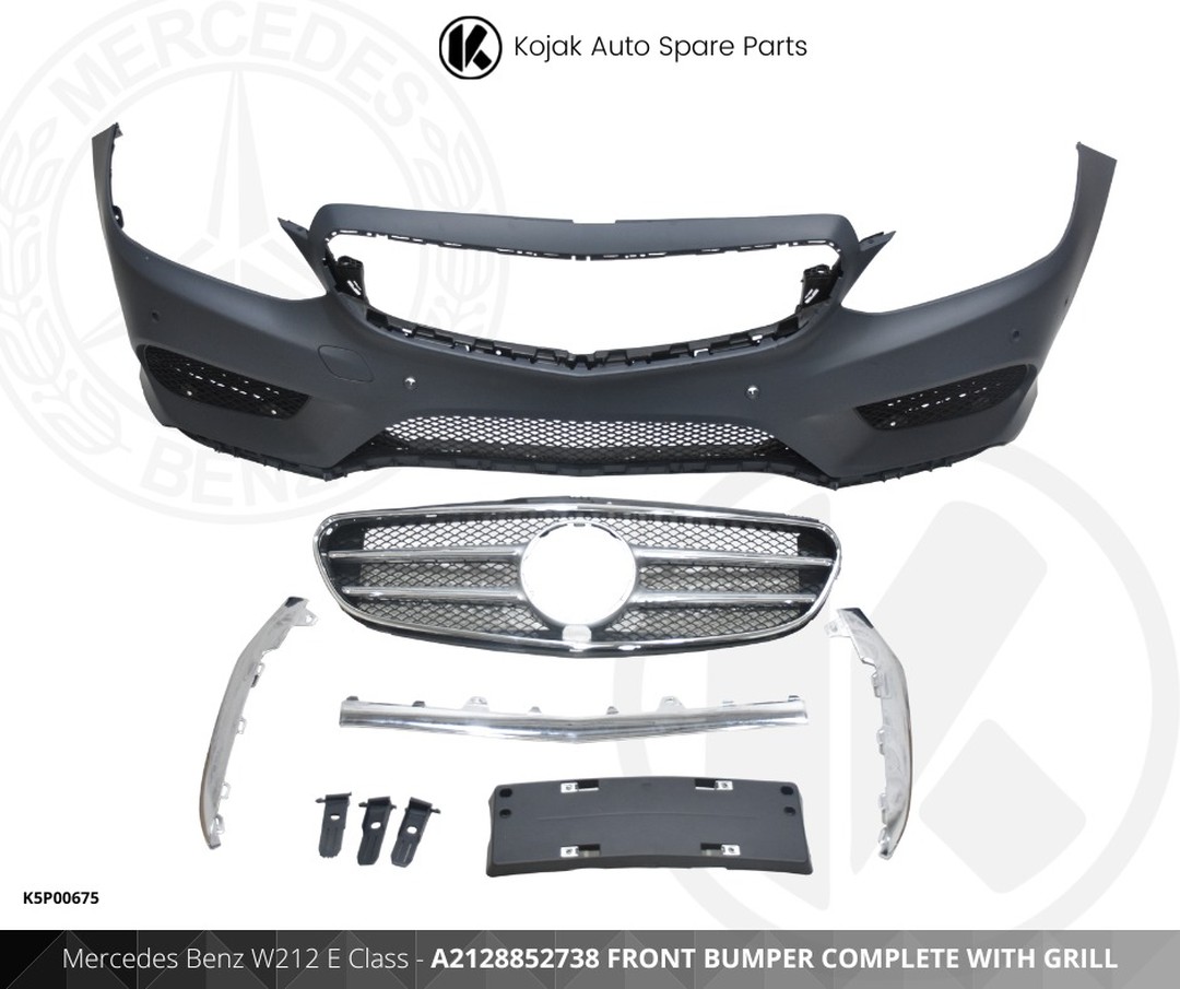 Front Bumper Complete with Grille Mercedes-Benz E-Class W212