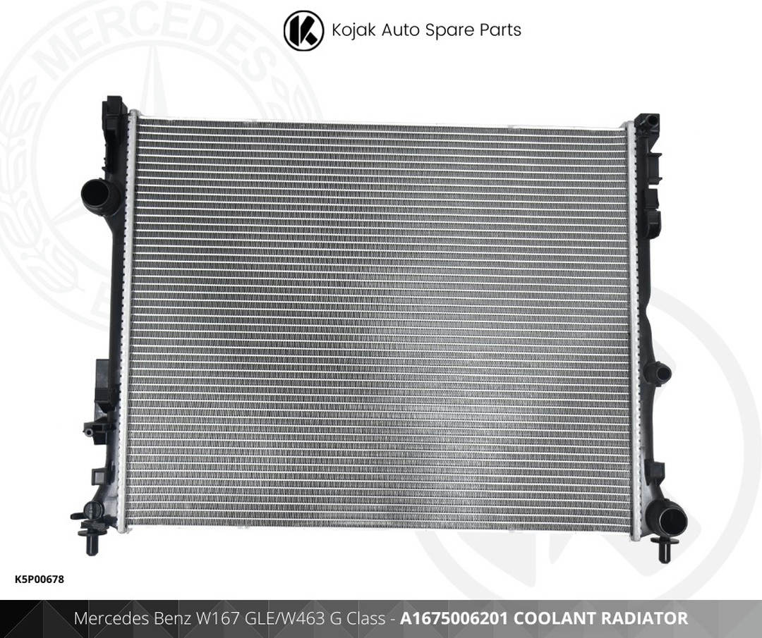 Coolant Radiator Mercedes Benz W167 GLE / W463 G Class