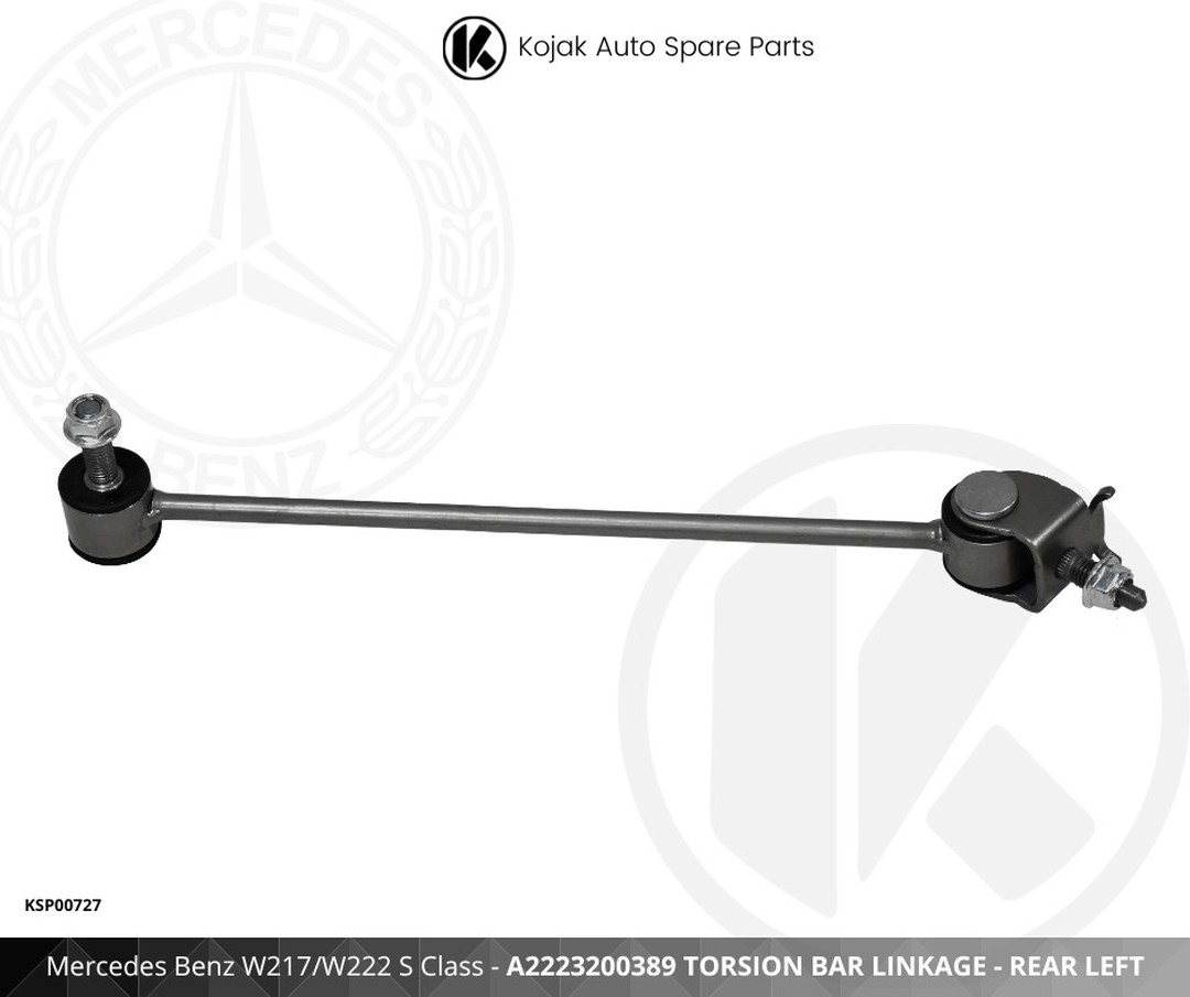 Torsion Bar Linkage Rear Left Mercedes Benz S Class W217/W222