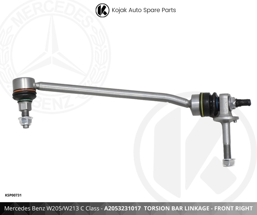 Torsion Bar Linkage Front Right Mercedes-Benz W205/W213 C Class