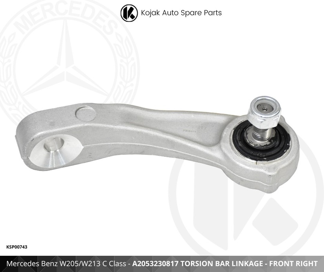 Mercedes Benz W205/W213 C Class Torsion Bar Linkage Front Right