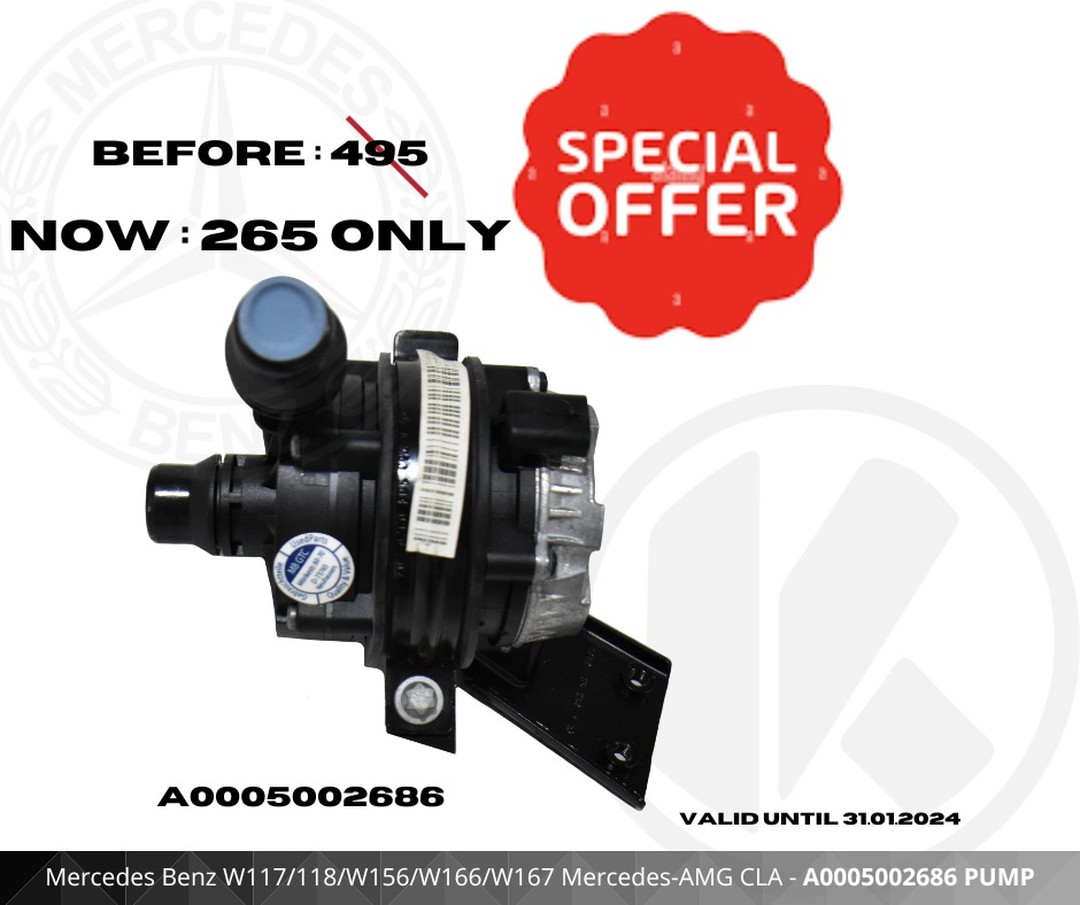 Mercedes-Benz Auxiliary Water Pump