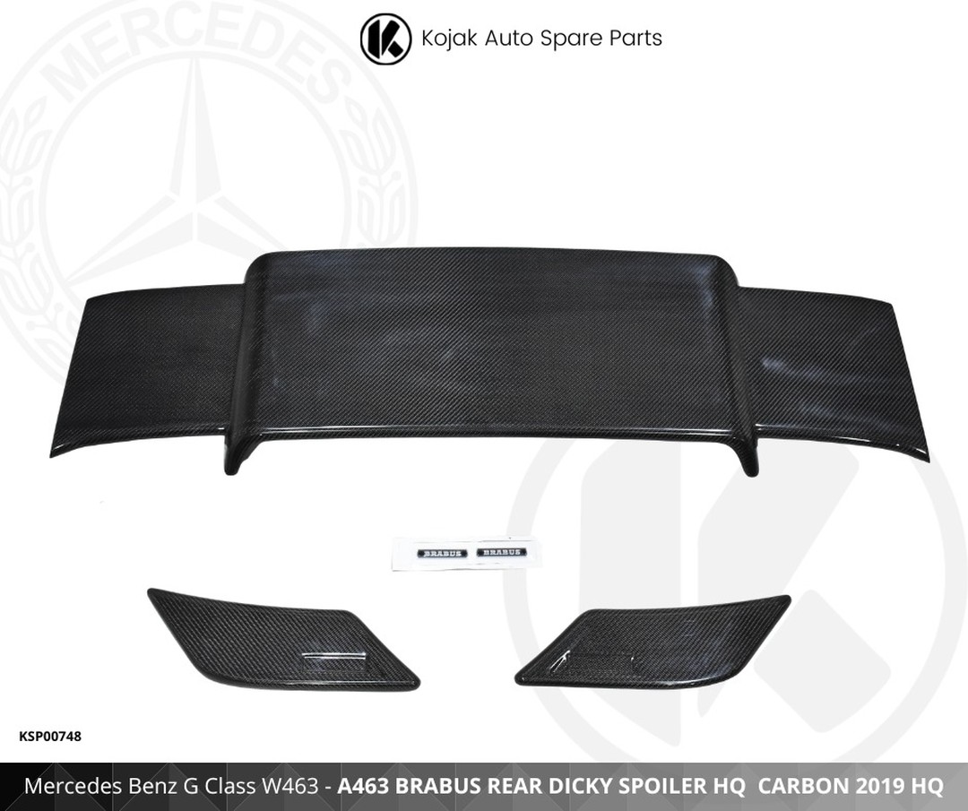 Brabus Carbon Fiber Rear Dicky Spoiler Kit for Mercedes-Benz G-Class W463 A463