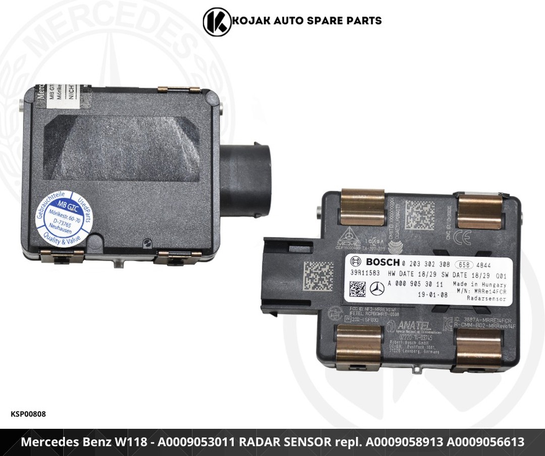 Mercedes-Benz CLA (W118) Radar Sensor