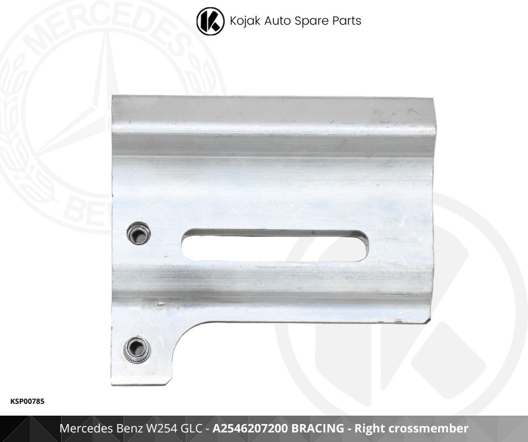 Right Crossmember Bracing for Mercedes Benz GLC W254