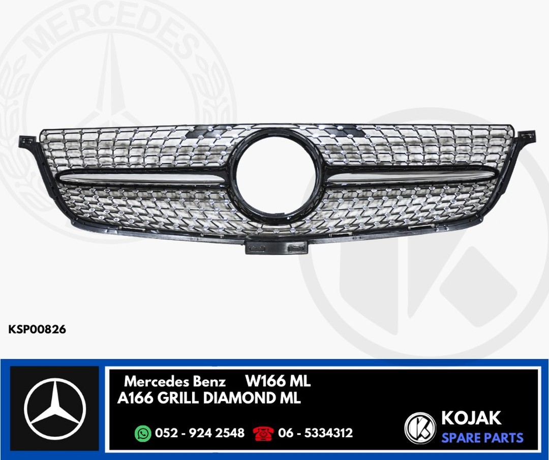 Mercedes Benz W166 ML Diamond Grille