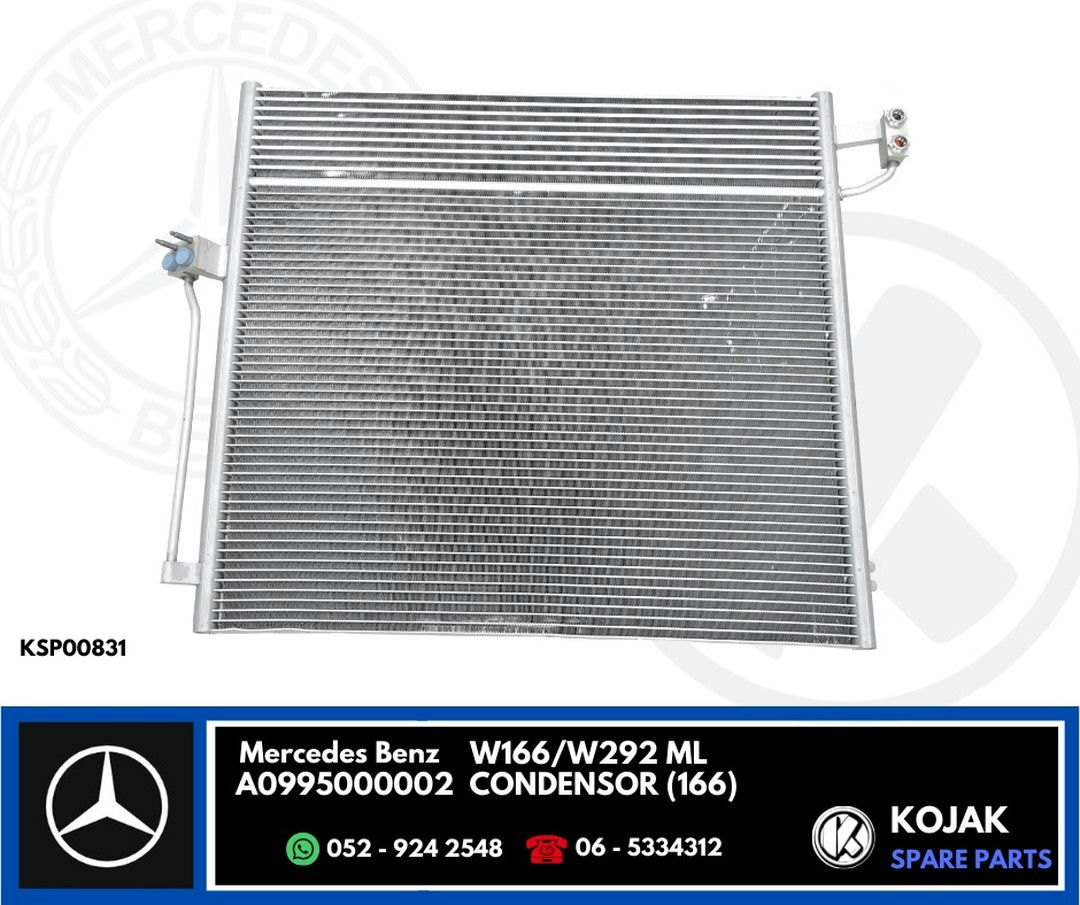 Mercedes Benz W166/W292 ML Condenser