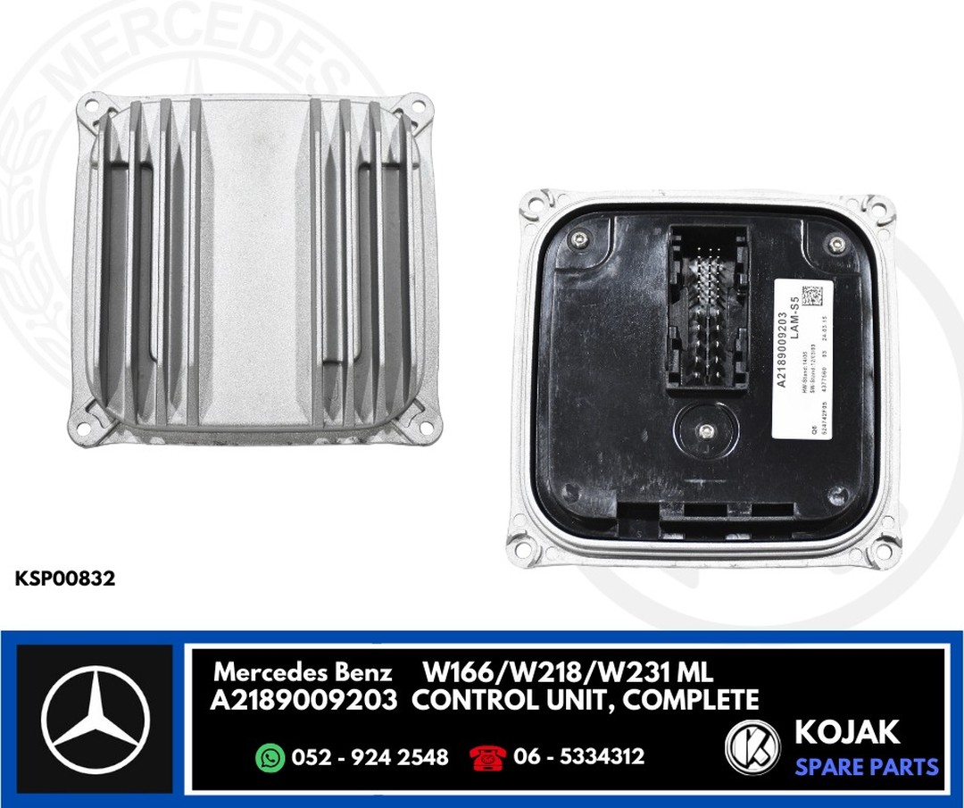 Mercedes Benz Headlight Control Unit