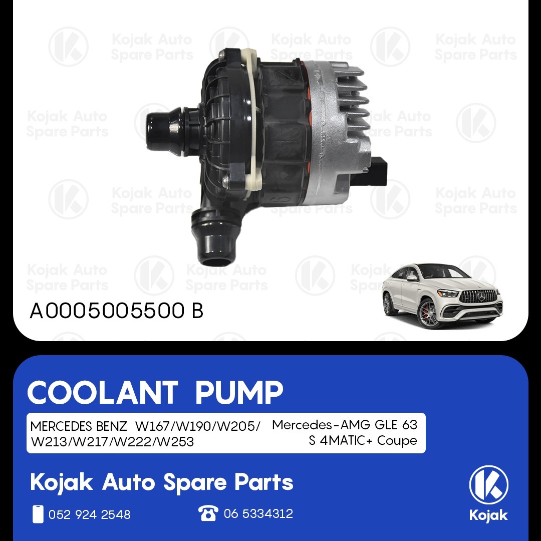 Coolant Pump for Mercedes-Benz W167 W190 W205 W213 W217 W222 W253