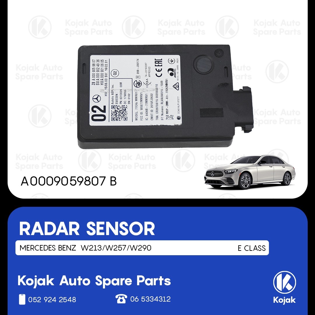 Mercedes-Benz Radar Sensor W213 W257 W290