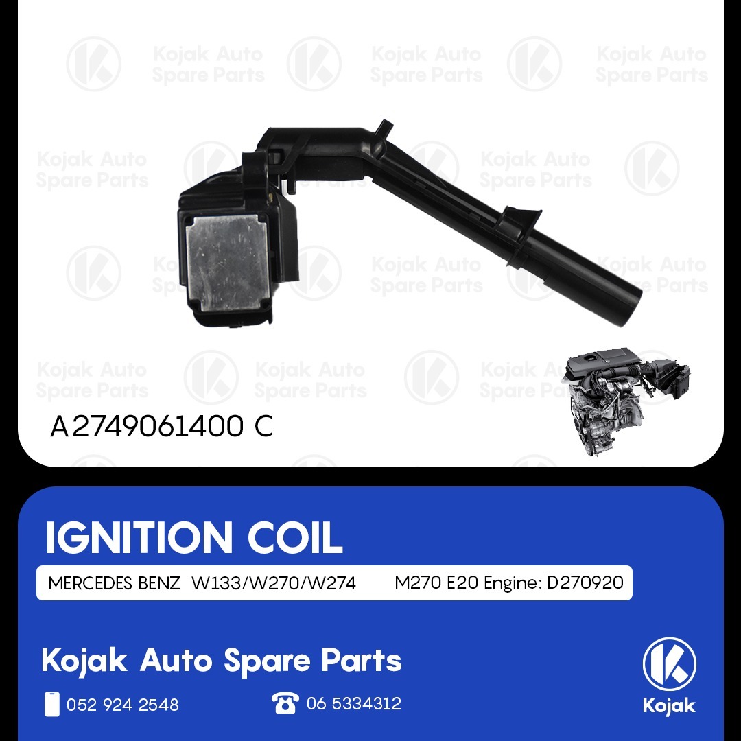 Ignition Coil Mercedes-Benz M270/M274 Engine (W133/W270/W274)