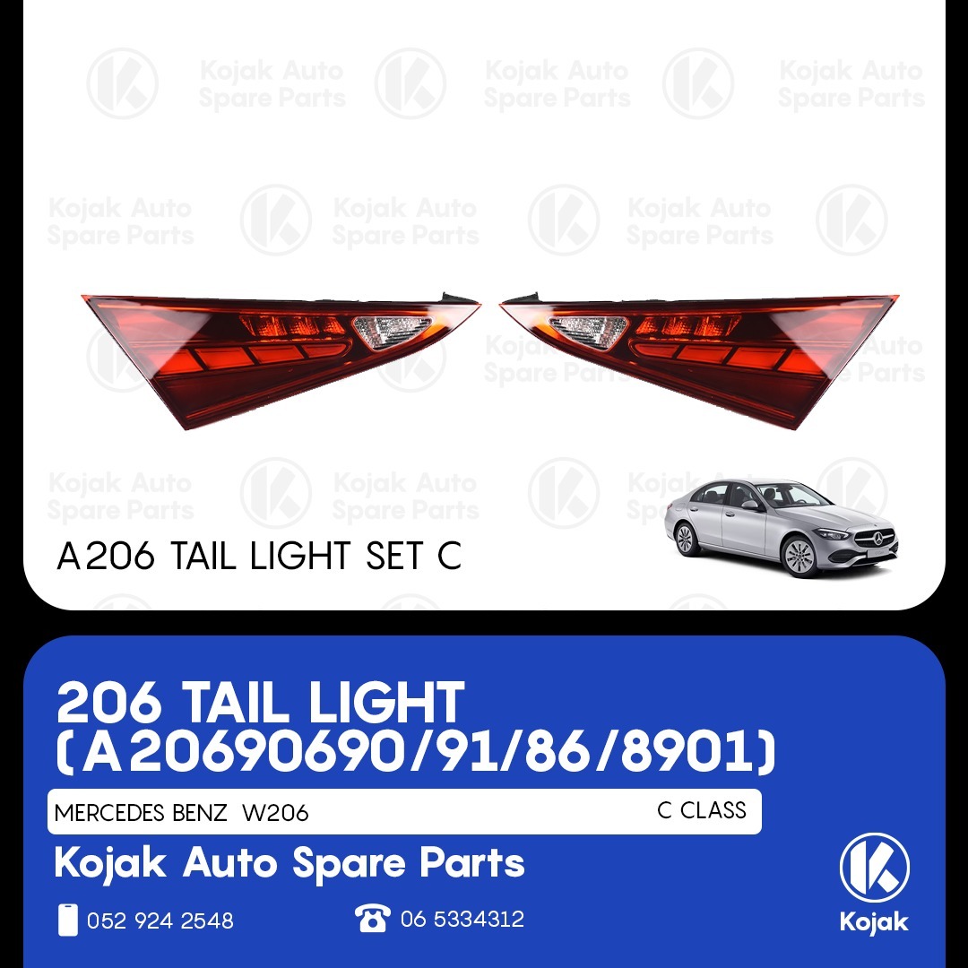 Mercedes-Benz C-Class W206 Tail Light Set