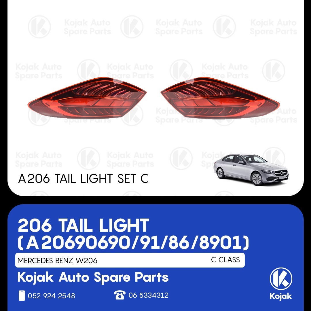 Mercedes-Benz C-Class W206 Tail Light Set