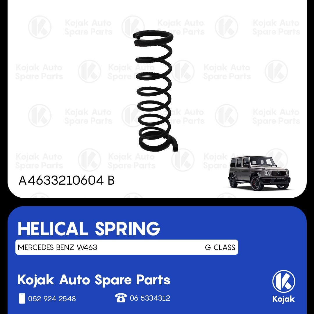 Mercedes-Benz G-Class W463 Helical Suspension Spring
