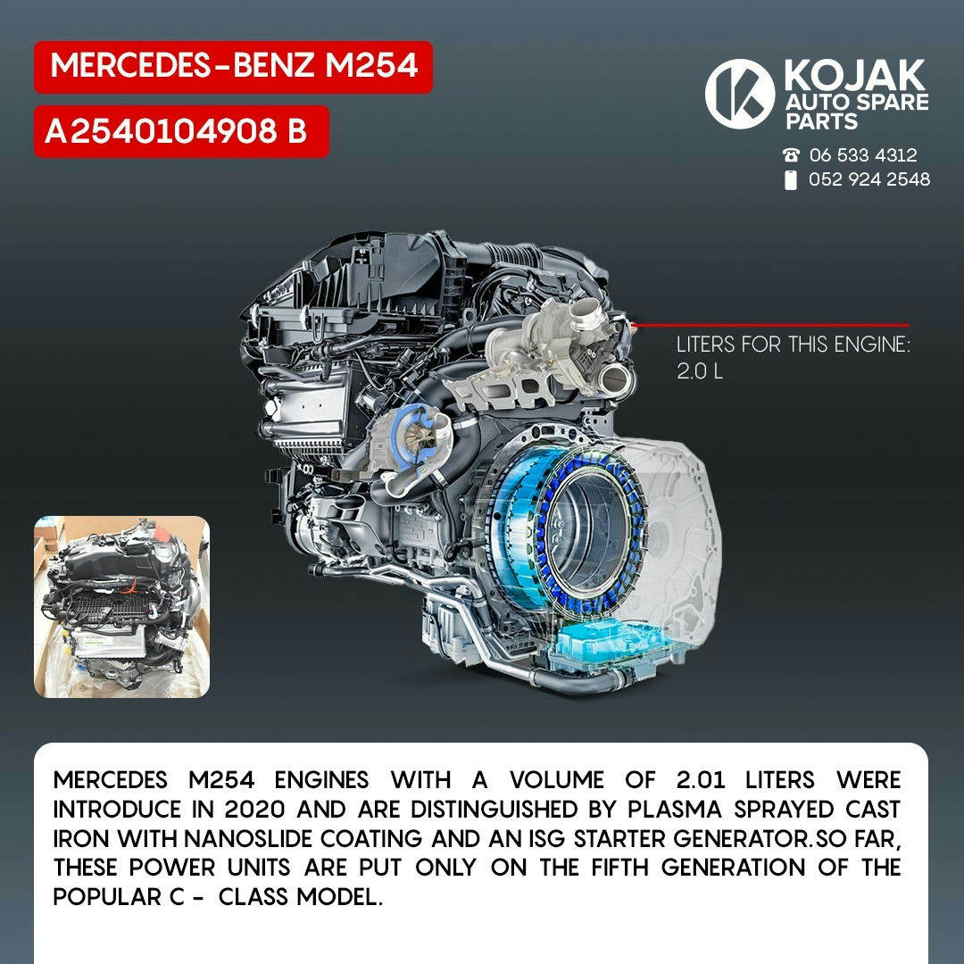Mercedes-Benz M254 Engine 2.0L