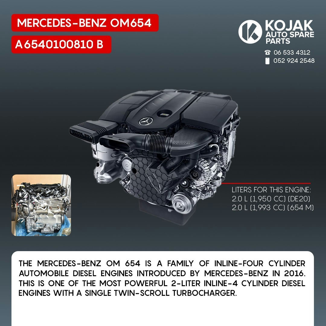 Mercedes-Benz OM654 Diesel Engine