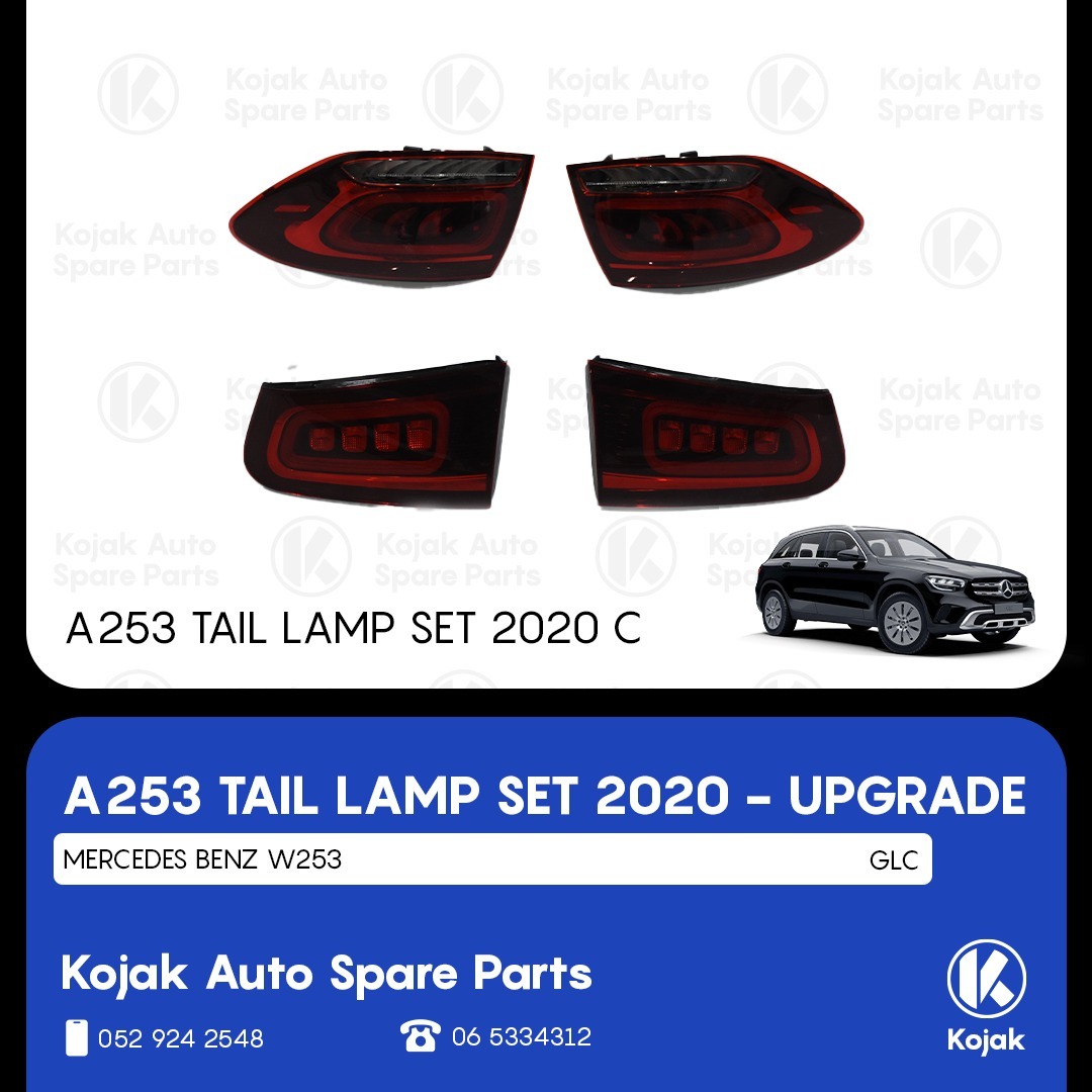 Mercedes-Benz GLC W253 A253 Tail Lamp Set 2020 Upgrade