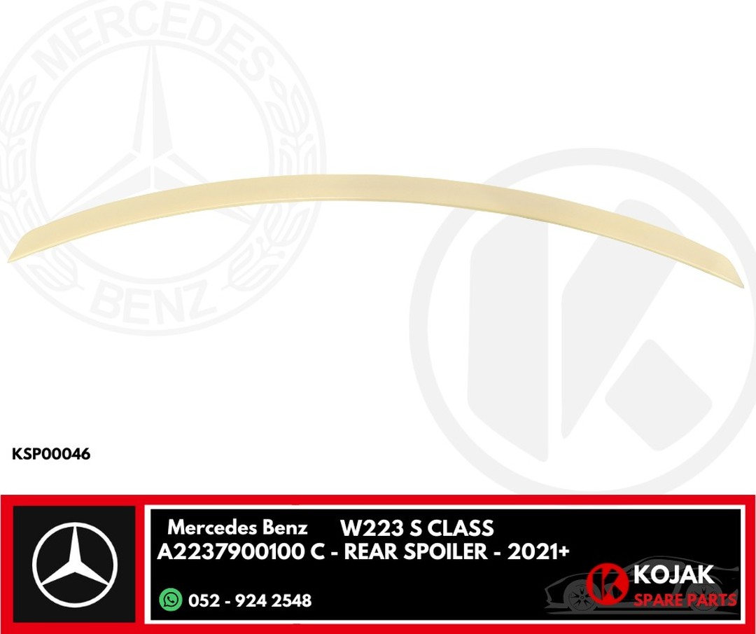 Mercedes Benz W223 S Class Rear Spoiler