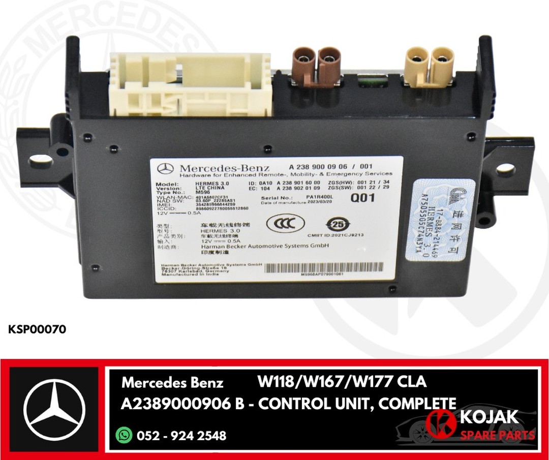 Mercedes-Benz HERMES 3.0 Telematics Control Unit