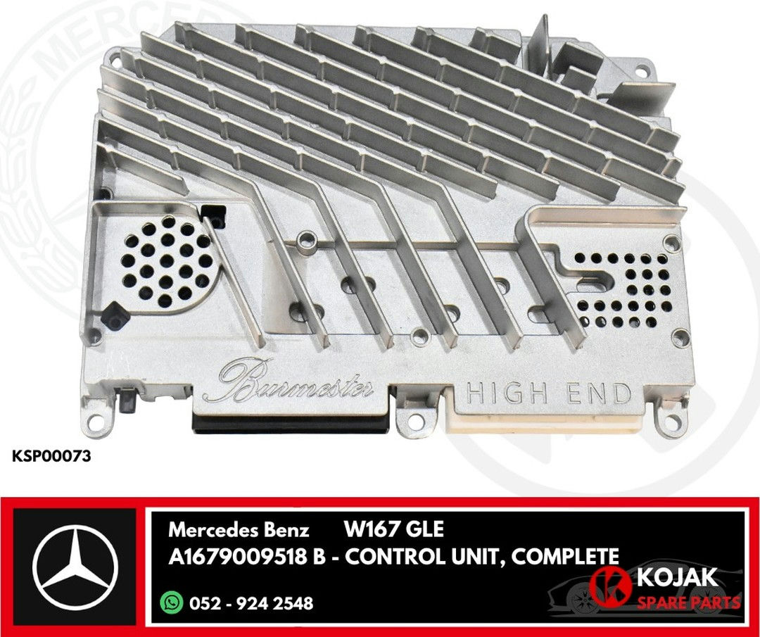 Mercedes-Benz W167 GLE Burmester High-End Audio Control Unit