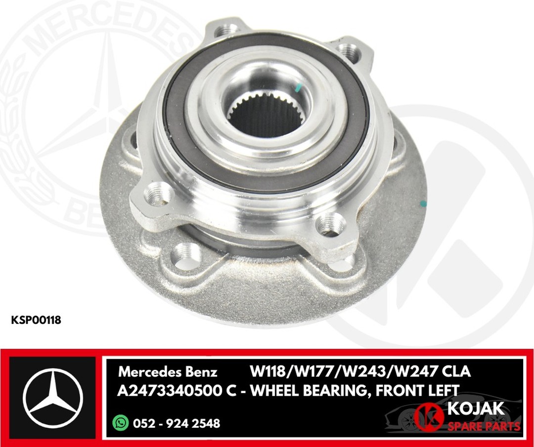 Mercedes-Benz Front Left Wheel Bearing Hub Assembly