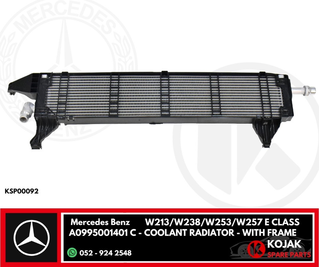 Mercedes Benz E-Class W213/W238/W253/W257 Coolant Radiator with Frame