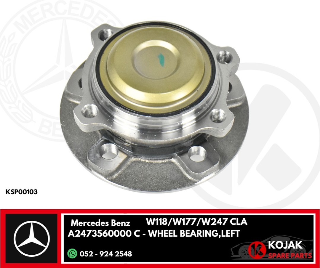 Mercedes-Benz Wheel Bearing Left W118/W177/W247 CLA