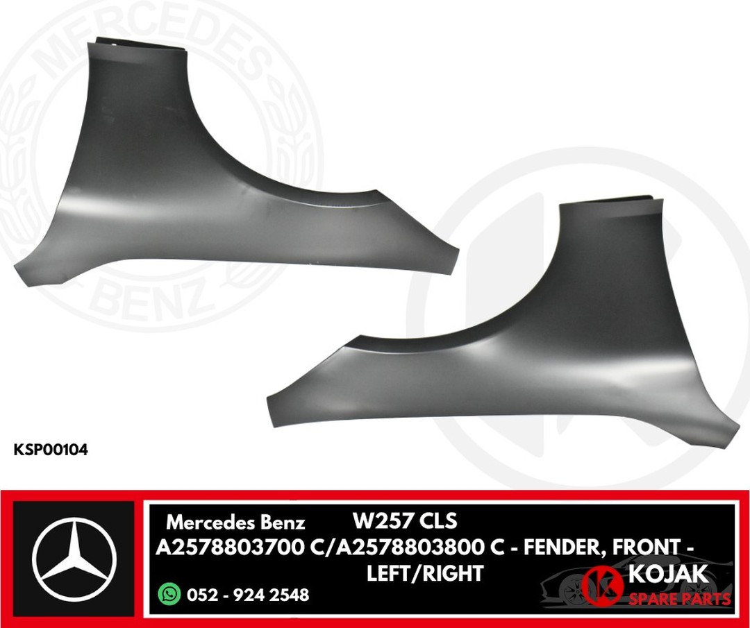 Front Fender Section Mercedes-Benz CLS W257 Left/Right