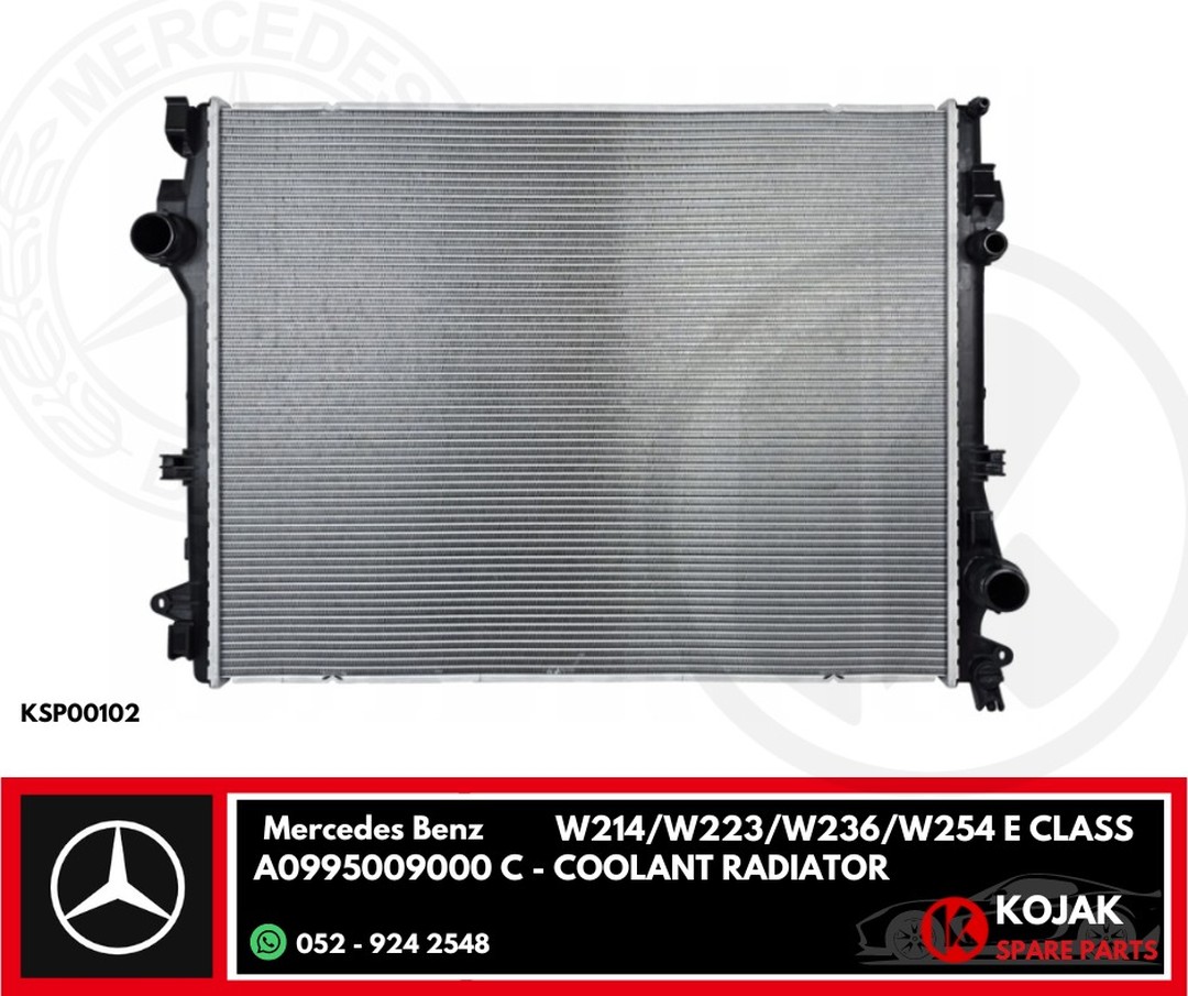 Mercedes Benz E Class Coolant Radiator