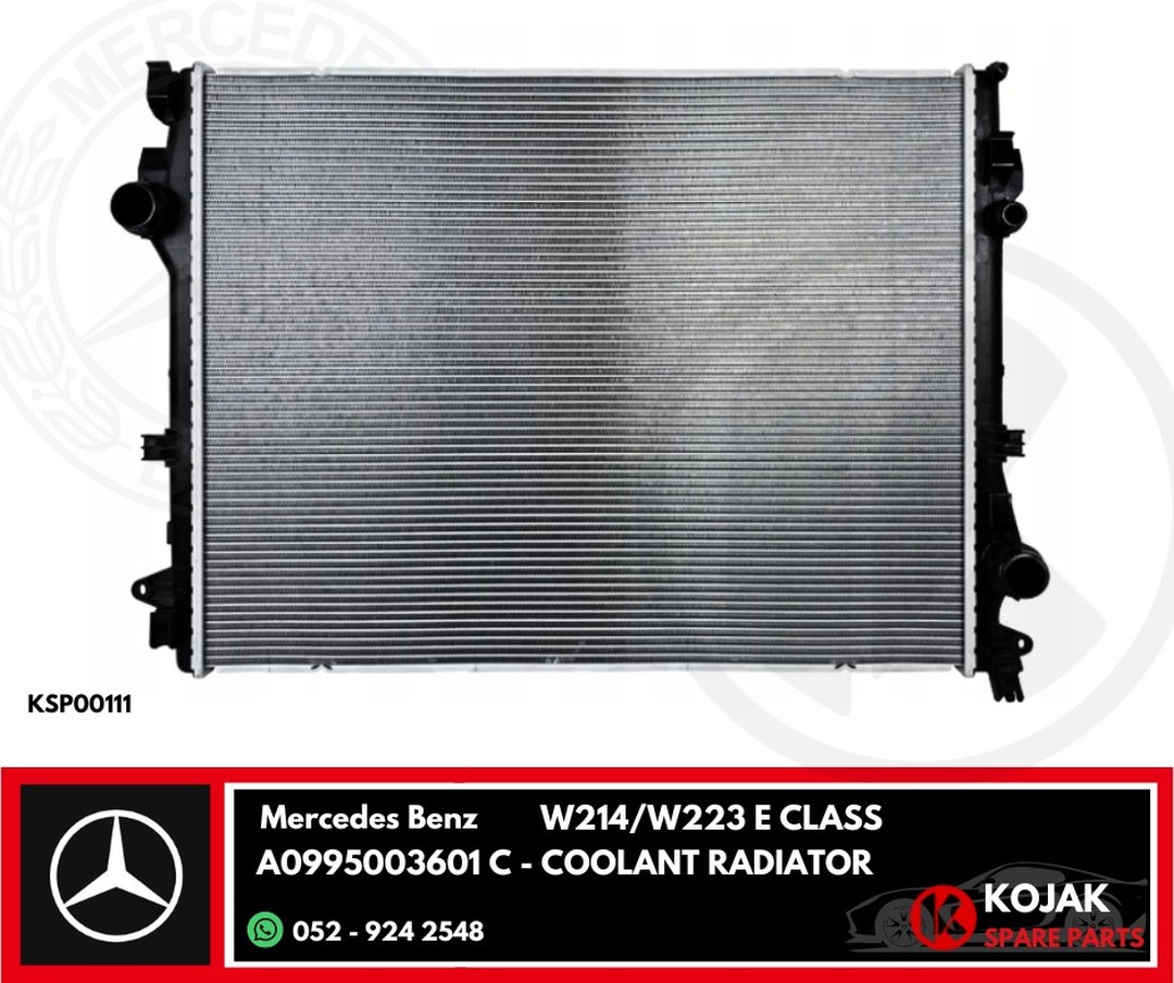 Mercedes Benz W214/W223 E-Class/S-Class Coolant Radiator