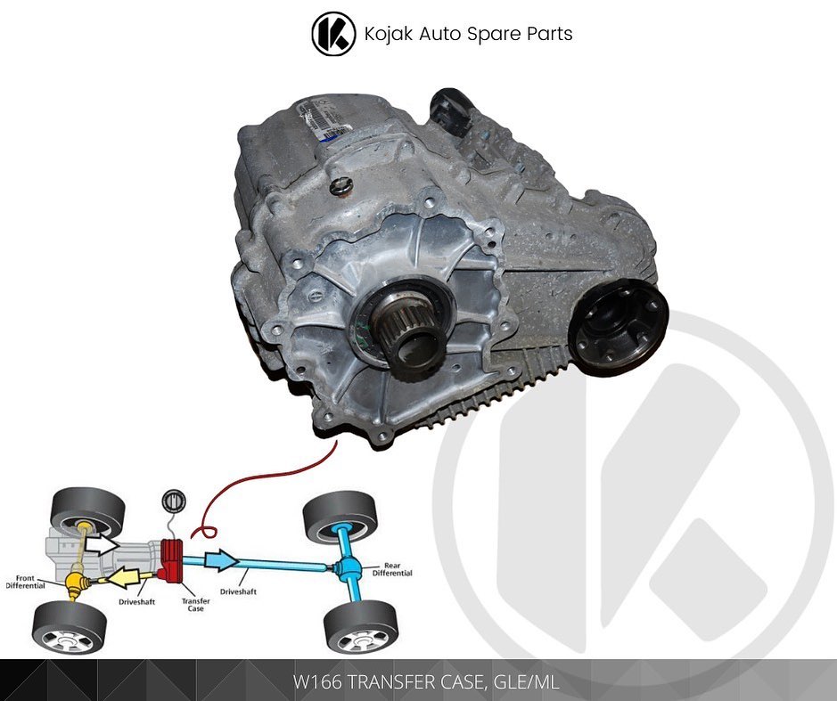 Mercedes-Benz W166 Transfer Case for GLE/ML