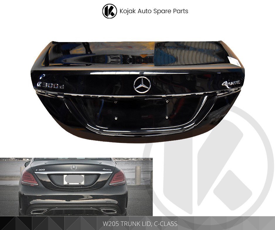 Mercedes-Benz C-Class W205 Trunk Lid C300d 4MATIC
