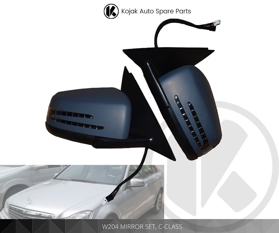 Mercedes-Benz C-Class W204 Exterior Mirror Set