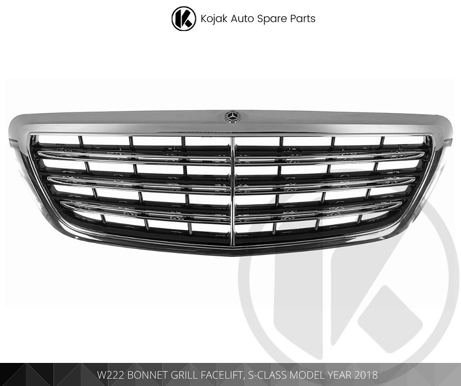 Mercedes-Benz W222 S-Class Facelift Bonnet Grille