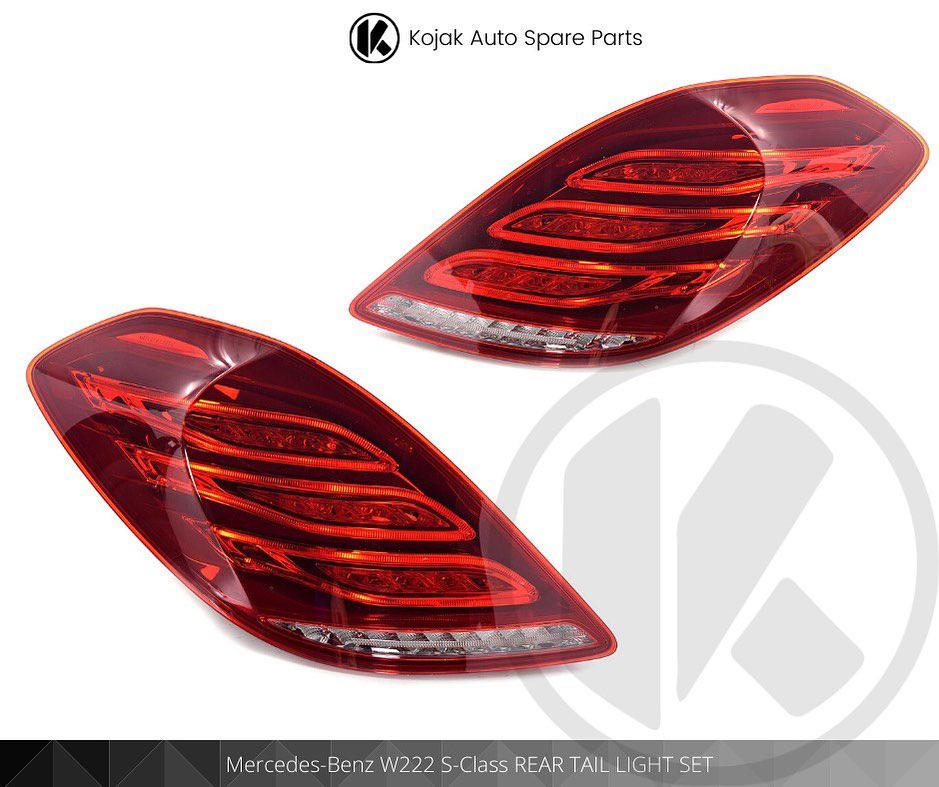 Mercedes-Benz W222 S-Class Rear Tail Light Set