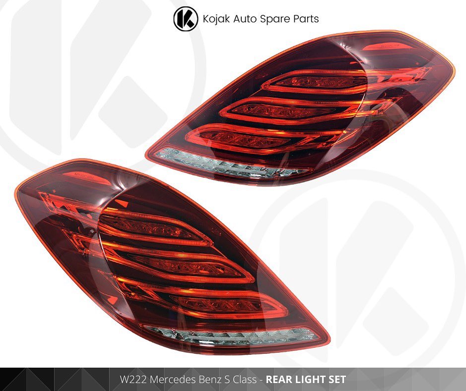 Mercedes-Benz S-Class W222 Rear Light Set