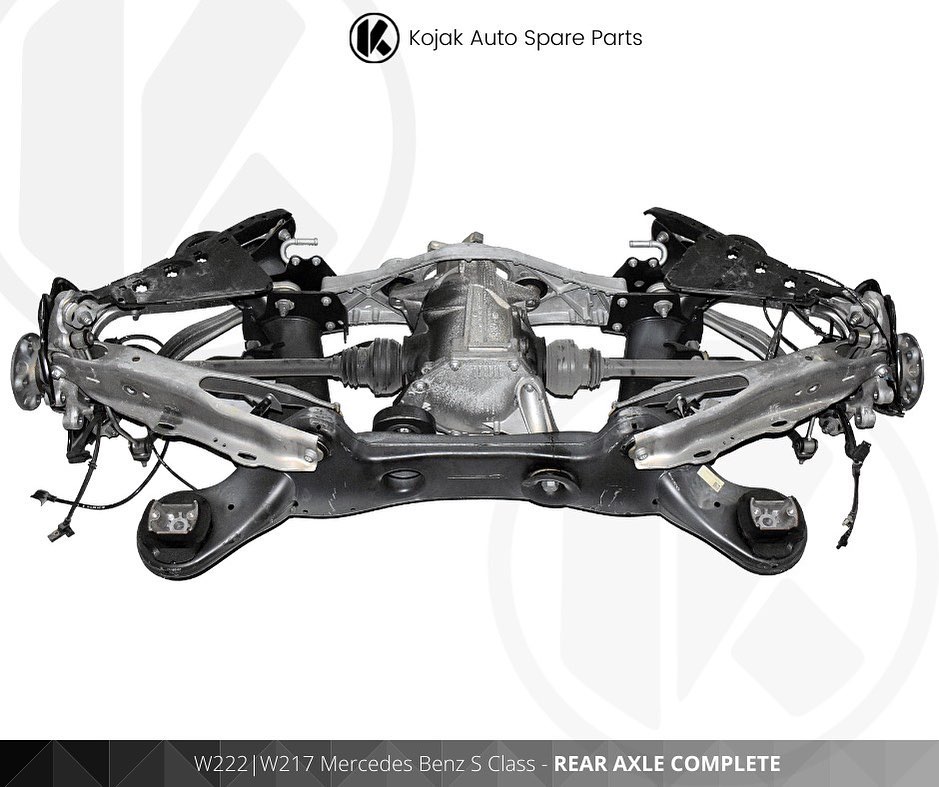 Mercedes Benz S Class W222 W217 Rear Axle Complete