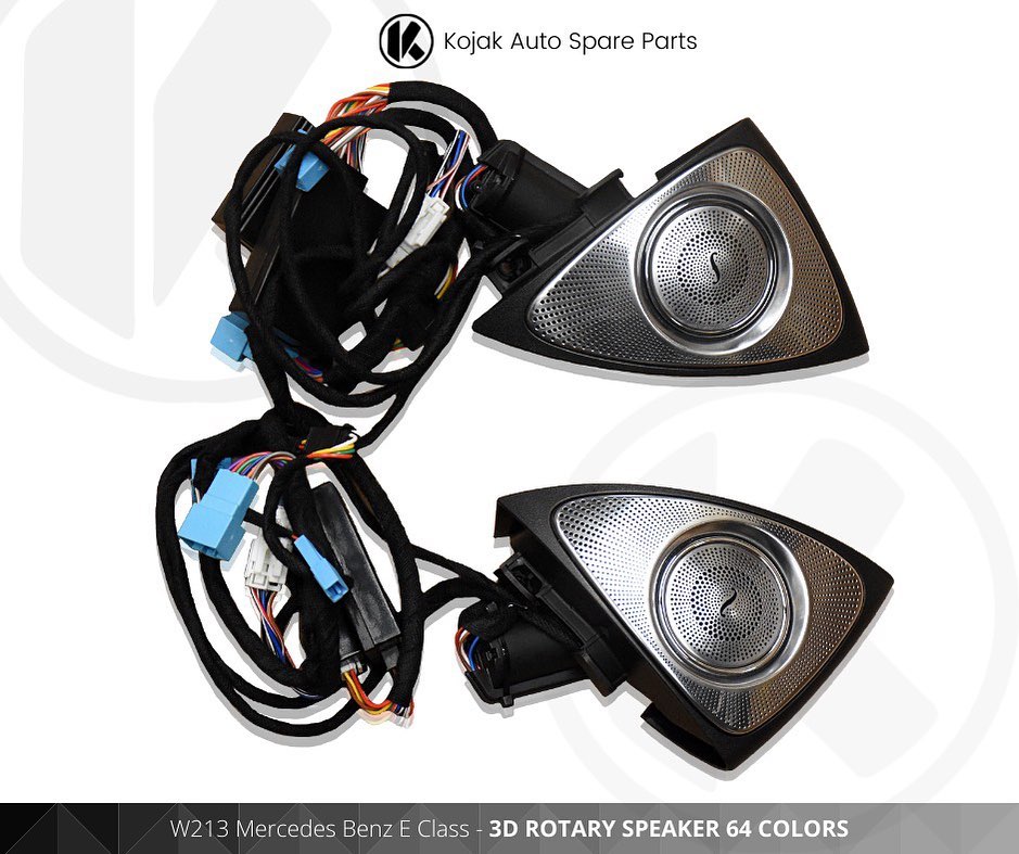 Mercedes-Benz E-Class W213 3D Rotary Speakers