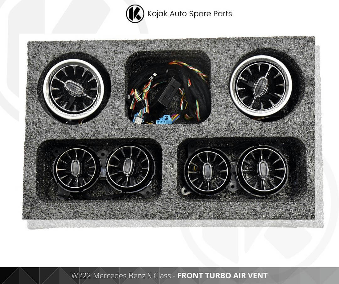 Mercedes-Benz S-Class W222 Front Turbo Air Vents