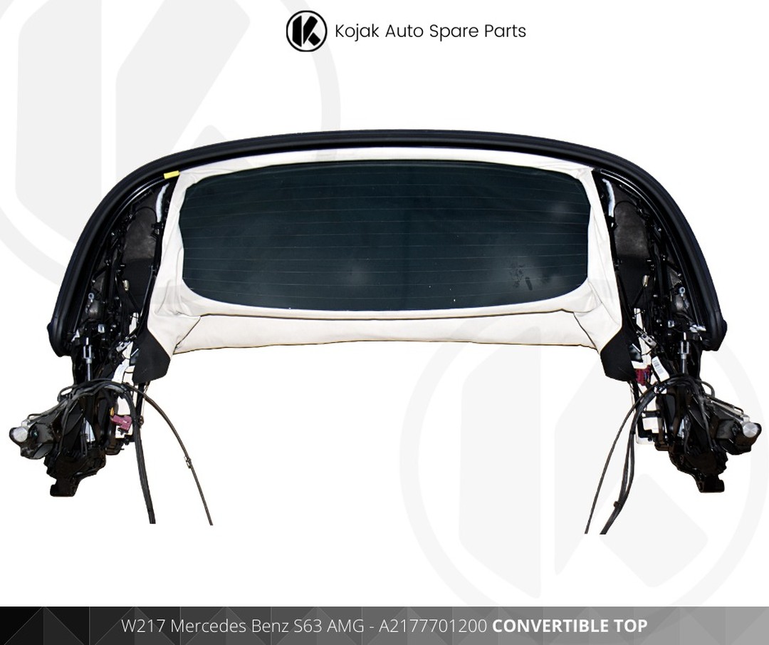 Mercedes Benz S63 AMG W217 Convertible Top