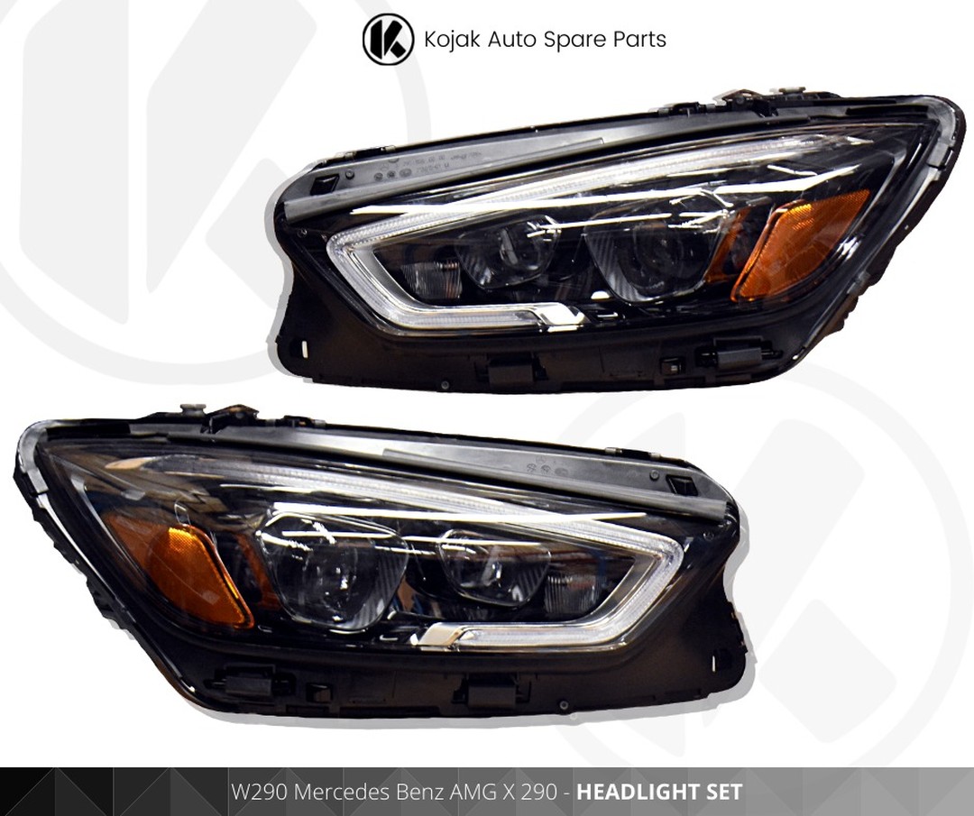 Mercedes Benz AMG GT 4-Door Coupe X290 Headlight Set