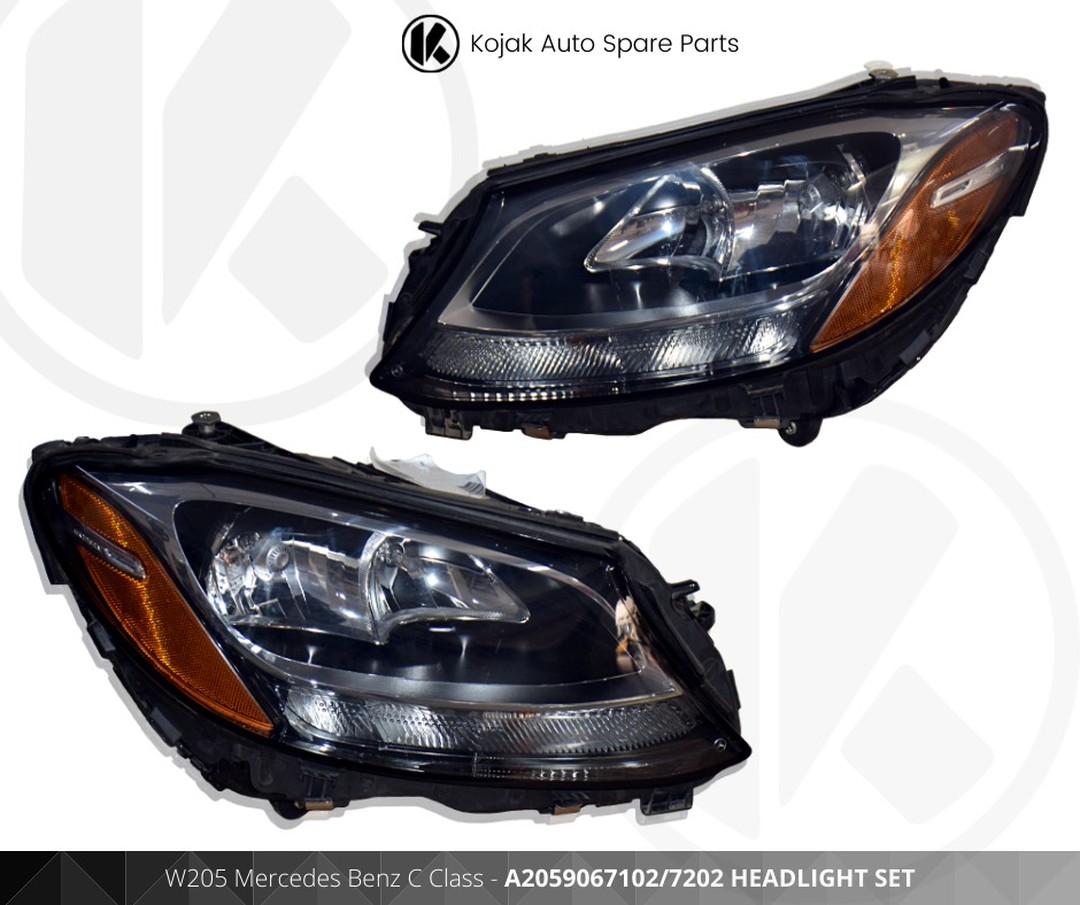 Headlight Set Mercedes-Benz C-Class W205